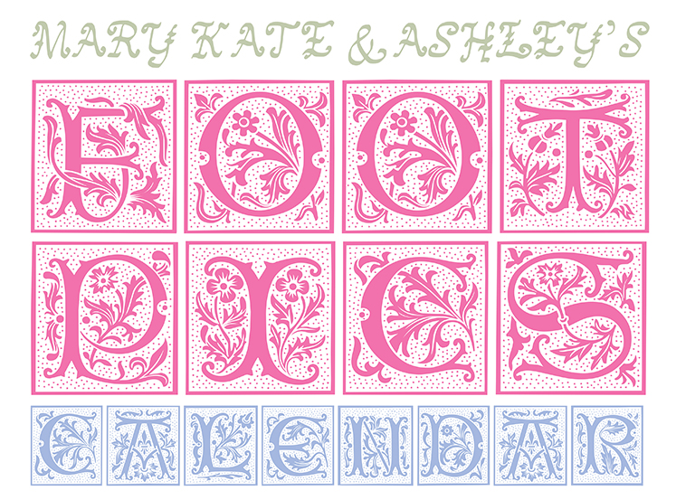 MaryKateAshleyFootCalendar